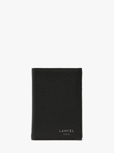Wallet Leather Lancel Black come A13447