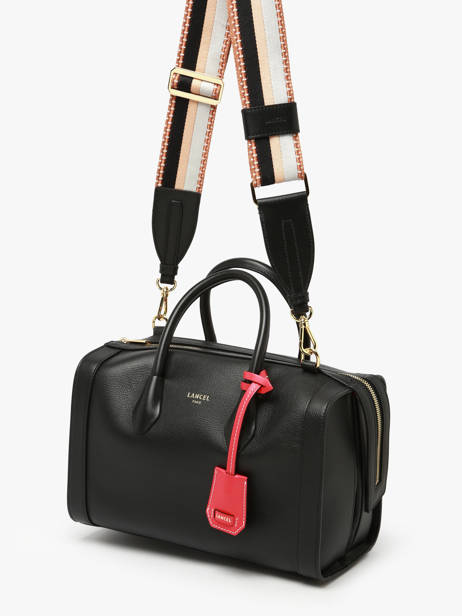 Sac Bowling M Bcbg Cuir Lancel Noir bcbg A13690 vue secondaire 2