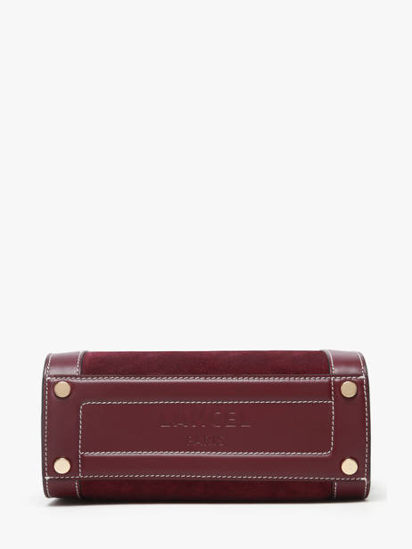 Mini Sac Bowling Bcbg Cuir Daim Lancel Violet bcbg A13692 vue secondaire 5