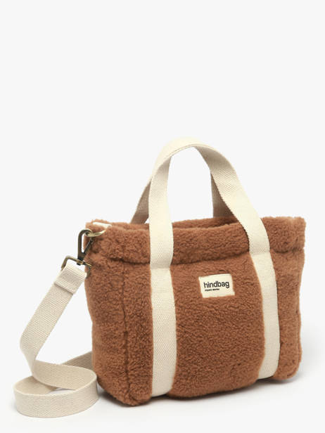 Satchel Teddy Hindbag Brown teddy TE other view 2