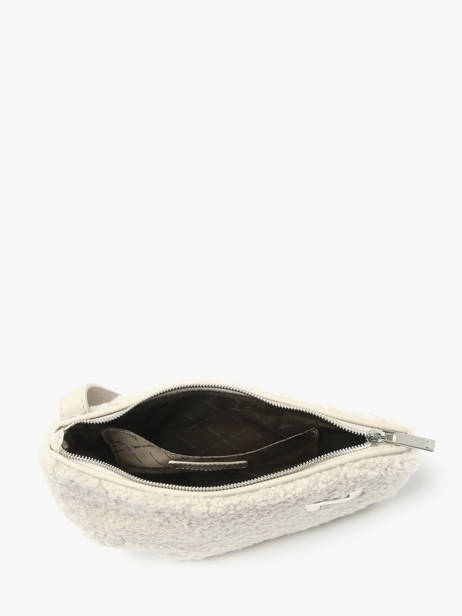 Leather Shearling City Perle Crossbody Bag Nathan baume Beige n city S other view 3