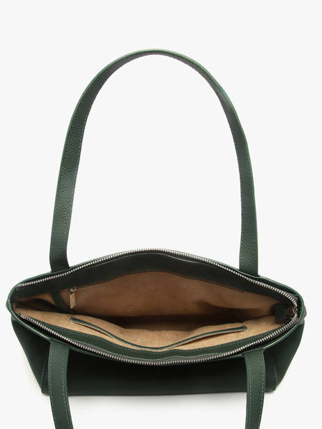 Sac Porté épaule Madeleine Cuir Nathan baume Vert candy 8 vue secondaire 3