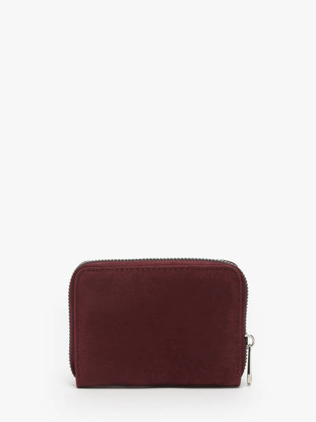 Porte-monnaie Miniprix Rouge velvet F8809 vue secondaire 2