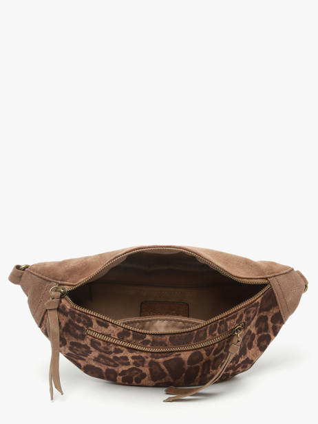 Sac Banane Miniprix Beige leopard 19622 vue secondaire 2