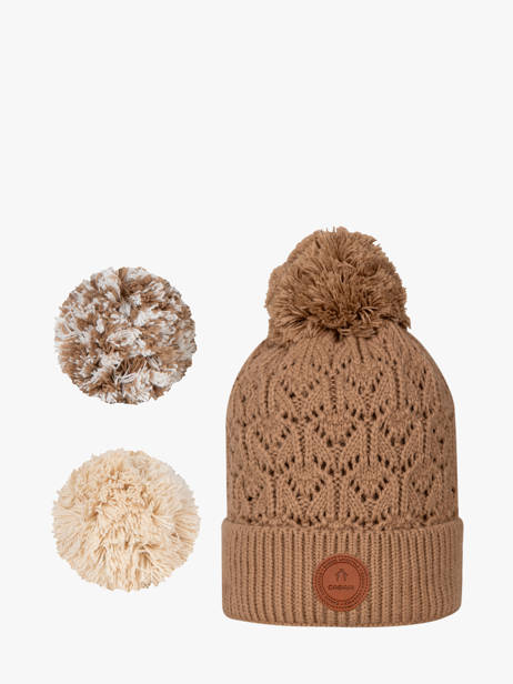 Beanie Cabaia Brown hats PEGUCLUB