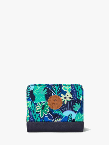 Medium Wallet Manaus Cabaia Blue anniversaire 10ans - WALM-10A other view 1