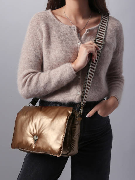 Shoulder Bag Doudoune Le voyage en panier Brown doudoune AHP233 other view 1