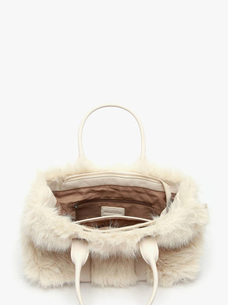 Satchel Fur Miniprix Beige fur A473 other view 2