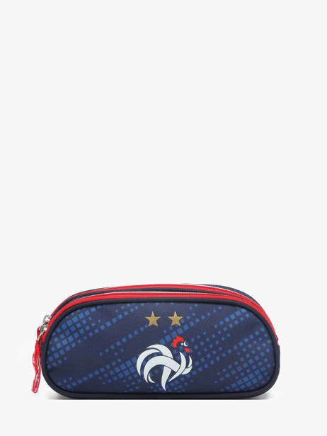 2-compartment Pouch Federat. france football Blue fff 25BX207D