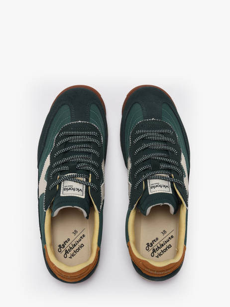 Sneakers Saturno In Leather Victoria Green accessoires 1158102 other view 3