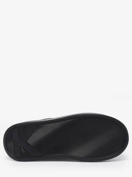 Sneakers In Leather Karl lagerfeld Black women KL63531N other view 4