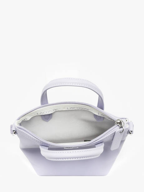 Shoulder Bag L.12.12 Concept Lacoste Violet l.12.12 concept NF2609PK other view 3