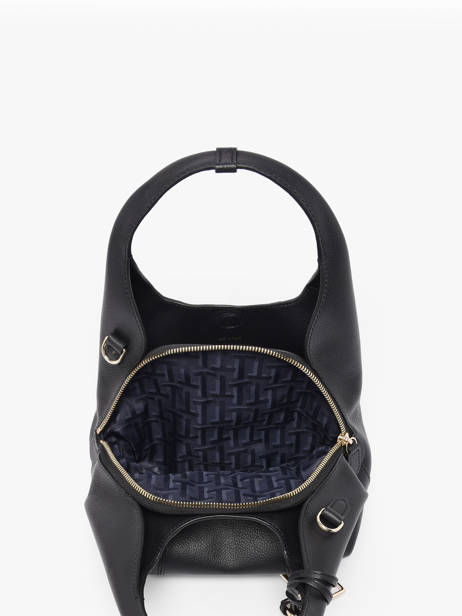 Small Leather Juliette Satchel Le tanneur Black juliette TJET1000 other view 3