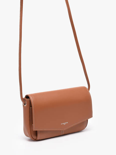Sac Bandoulière Charlotte Cuir Le tanneur Marron charlotte TOTT3C01 vue secondaire 2