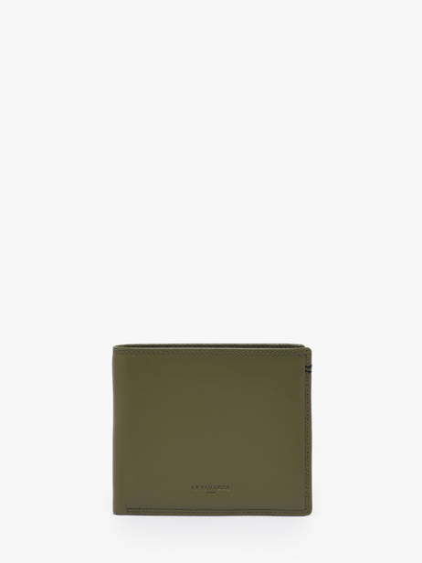 Leather Wallet Martin Le tanneur Green martin TMIN3350