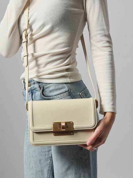 Shoulder Bag Floren Valentino Beige floren VBS9A909 other view 1