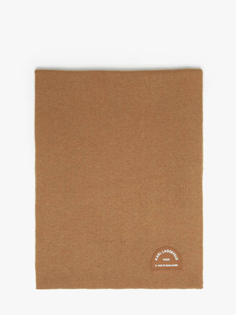Scarf Rue St Guillaume Karl lagerfeld Brown rsg A4W33113
