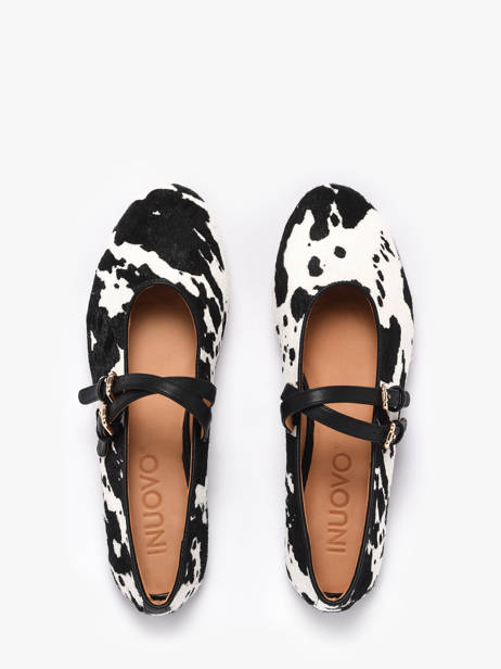 Ballerinas In Leather Inuovo Multicolor women C52019 other view 3