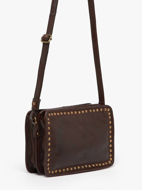 Shoulder Bag Leather Leather Biba Brown leather RAL1L other view 2