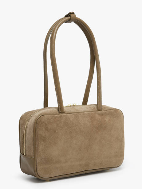Sac Porté épaule Velvet Caviar Milano Marron velvet caviar VC25093 vue secondaire 2