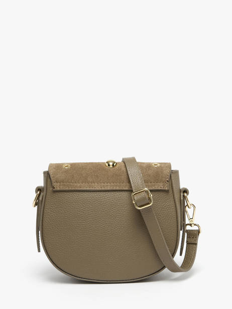 Sac Bandoulière Velvet Studs Milano Marron velvet studs VS25093 vue secondaire 4