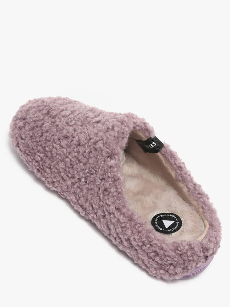 Slippers York Curly Verbenas Violet accessoires 86050660 other view 2