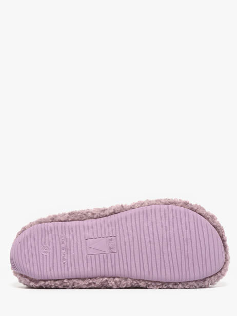 Slippers York Curly Verbenas Violet accessoires 86050660 other view 4