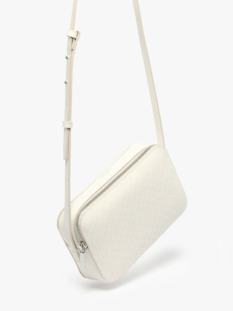 Sac Bandoulière Coated Emblem Calvin klein jeans Blanc coated emblem 4F3268G vue secondaire 2