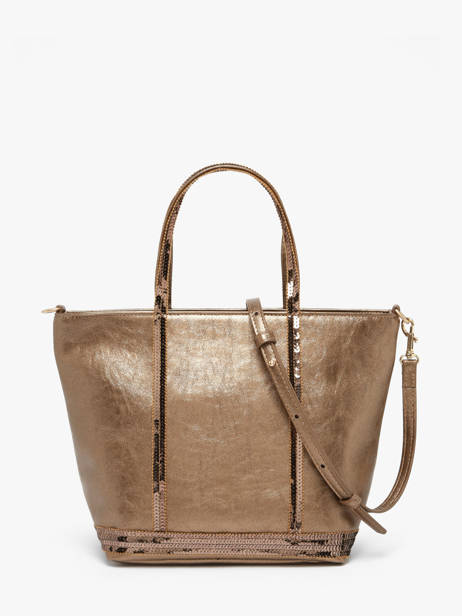 Sac Porté Main Cabas Vanessa bruno Or cabas 20V40435 vue secondaire 4