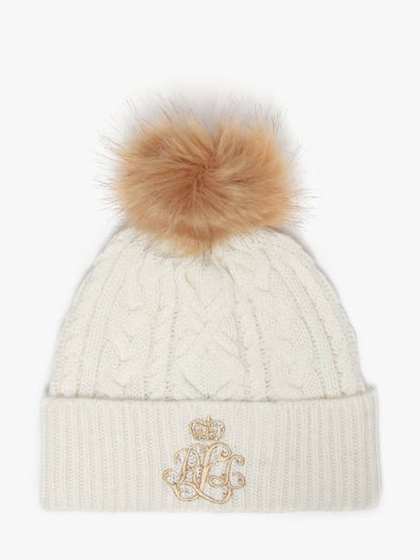 Beanie Lauren ralph lauren Beige textile 54P04466