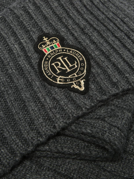 Écharpe Lauren ralph lauren Gris textile 54P04456 vue secondaire 1