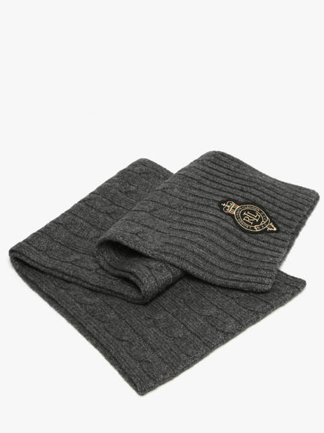 Écharpe Lauren ralph lauren Gris textile 54P04456 vue secondaire 2