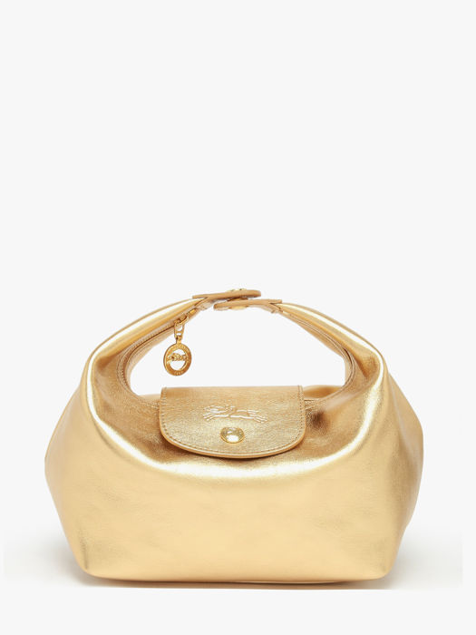 Longchamp Le pliage xtra gold Sacs port� main Or