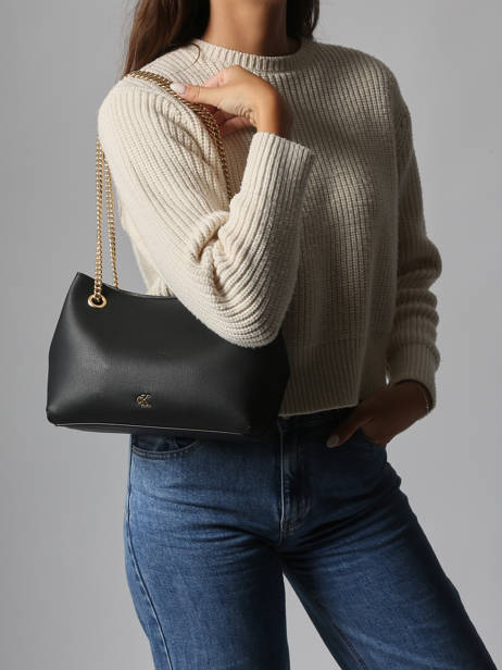 Sac Porté épaule Minimal Mono Polyester Recyclé Calvin klein jeans Noir minimal mono 4F3205G vue secondaire 1