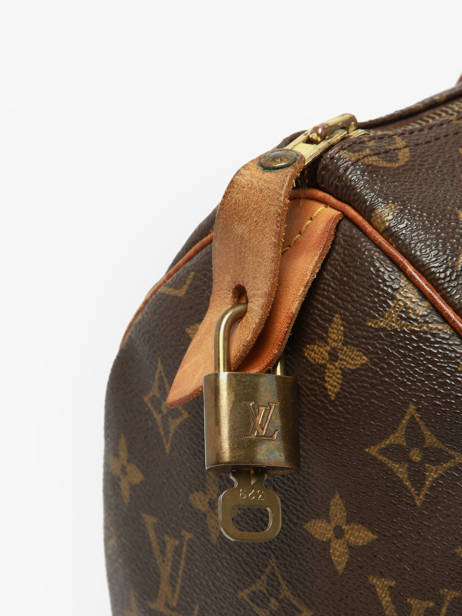 Sac Porté Main D'occasion Speedy 35 Louis vuitton Marron second life 1553900 vue secondaire 3