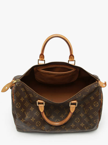 Sac Porté Main D'occasion Speedy 35 Louis vuitton Marron second life 1553900 vue secondaire 5