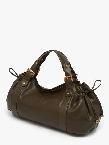 Shoulder Bag Icone Leather Gerard darel Green icone DCS01410 other view 1