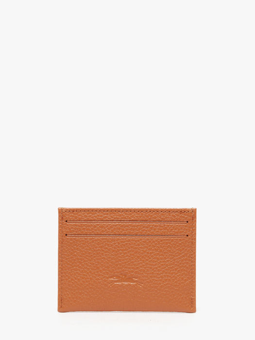 Longchamp Le foulonné Porte billets/cartes Orange