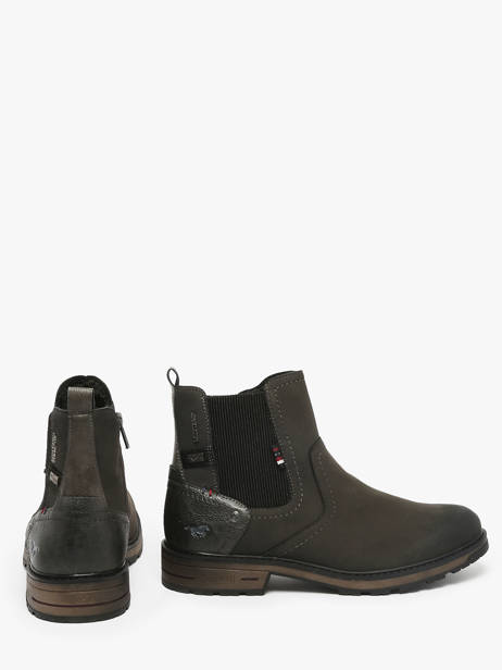 Chelsea Boots Mustang Noir men M0021005 vue secondaire 2