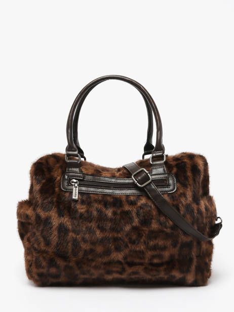 Sac Porté épaule Fur Fourrure Acrylique Miniprix Marron fur 6541 vue secondaire 3