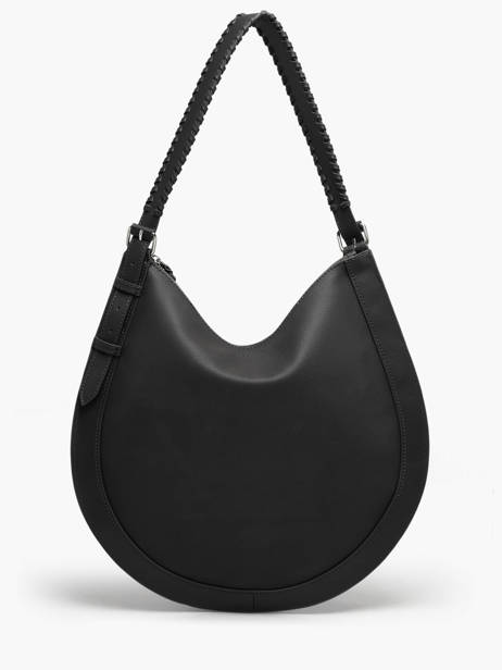 Sac Hobo M Cuir Paul marius Noir vintage M vue secondaire 4