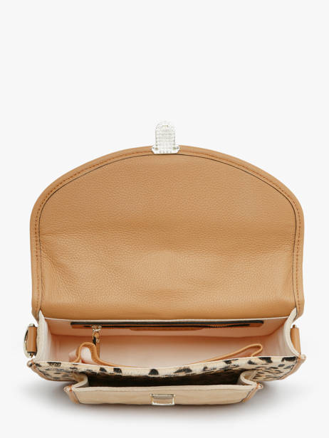 Leather Melle George Leopard Crossbody Bag Paul marius Beige leopard GEORGLEO other view 3