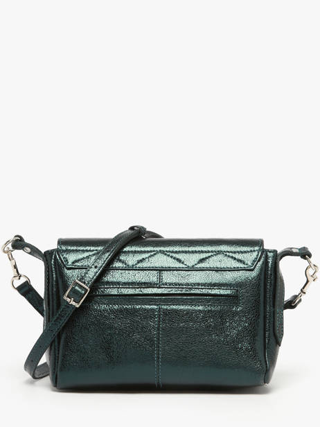 Small Leather Diane Minuit Crossbody Bag Paul marius Green minuit DIANSMIN other view 3