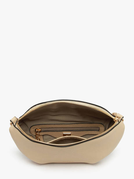 Sac Banane Torsade Cuir Etrier Beige torsade ETOS022M vue secondaire 3