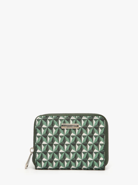 Coin Purse Miniprix Green wt sigle 5009