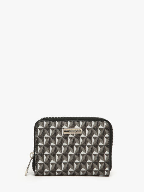 Coin Purse Miniprix Black wt sigle 5009