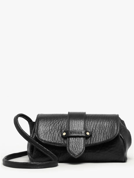 Shoulder Bag S Agnes Leather Etrier Black agnes EAGC205S