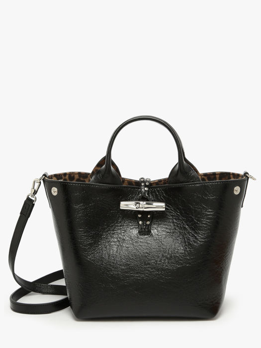 Longchamp Le roseau rock Sacs port� main Noir