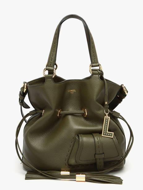 Sac Seau M Premier Flirt Cuir Lancel Vert premier flirt A10110 vue secondaire 2
