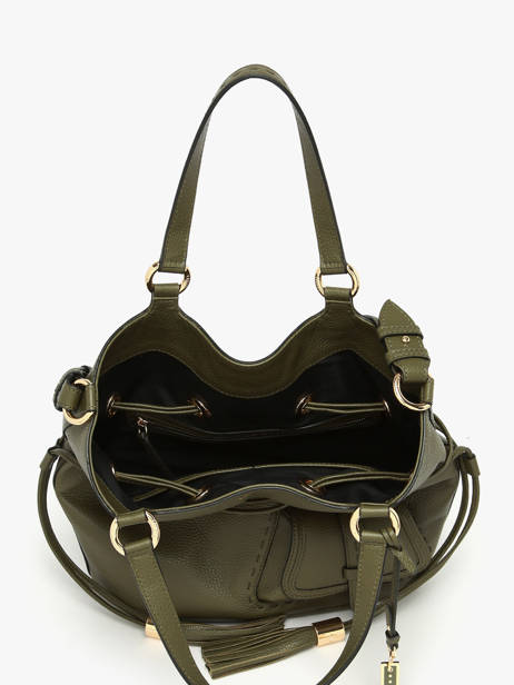 Sac Seau M Premier Flirt Cuir Lancel Vert premier flirt A10110 vue secondaire 4